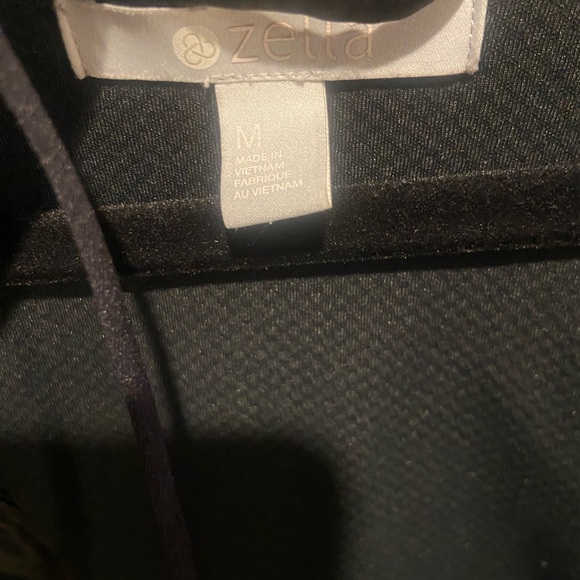 Zella Black Bomber Jacket - Picture 4 of 4